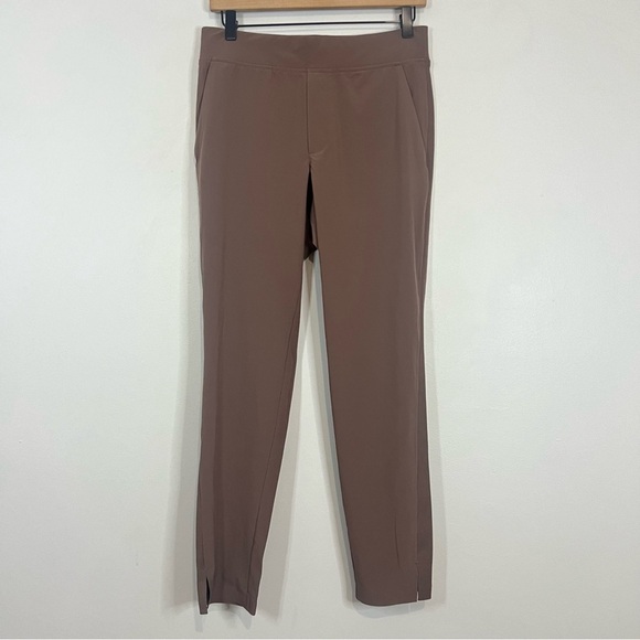 ATHLETA Brooklyn ankle pant brown mauve size 4 - Picture 2 of 6